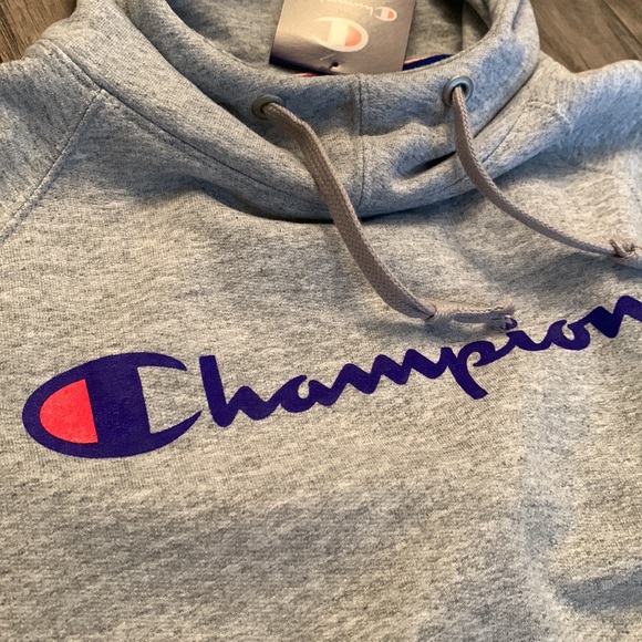 Brand New Champion Vinyl Hoodie - Picture 4 of 4
